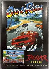 Atari Jaguar Outrun Cartridge New Complete CIB Manual & Box Extremely Rare