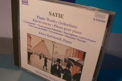 satie piano works klara kormendi cd album