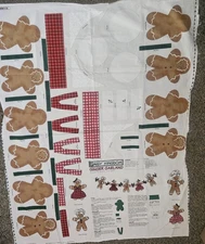 VintageDaisy Kingdom Ginger Garland #1121 Fabric Panel