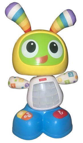 Fisher Price Bright Beats Dance And Move Beatbo Robot -Tested #10074 Used