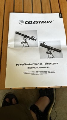 Celestron PowerSeeker Instruction Manual for 60EQ 70EQ 80EQ 114EQ 127EQ