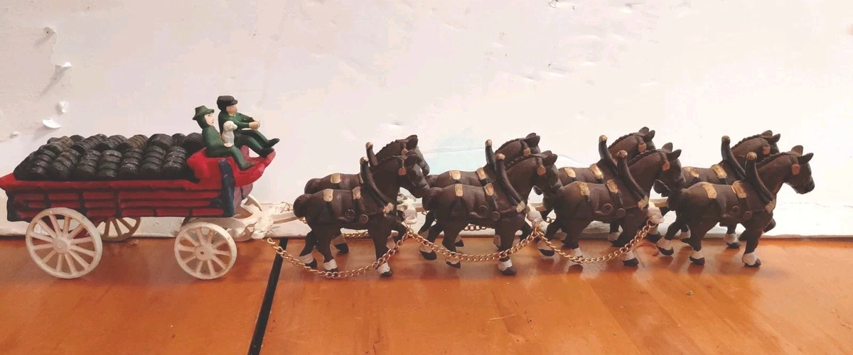 Budweiser Clydesdale Wagon In Vintage & Antique Cast Iron Toys for
