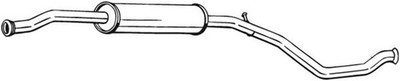 BOSAL Mittelschalldämpfer 285-221 für 206 2A PEUGEOT 16V BiFuel
