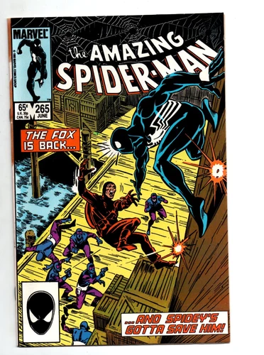 Amazing Spider-Man #265 - 1st Print - 1st Silver Sable - 1985 - (-NM)
