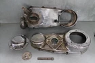 Paughco Harley Davidson Shovelhead Tin Primary Cover Case Derby Inspection