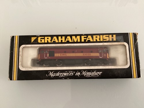 Graham Farish No 831A Special Ed Spur N Class 33 Diesel EWS 33030 | Condition: Used