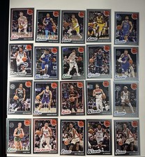 2025-26 Topps Basketball 1980-81 Throwback (96) Stars And Vets And Rookies