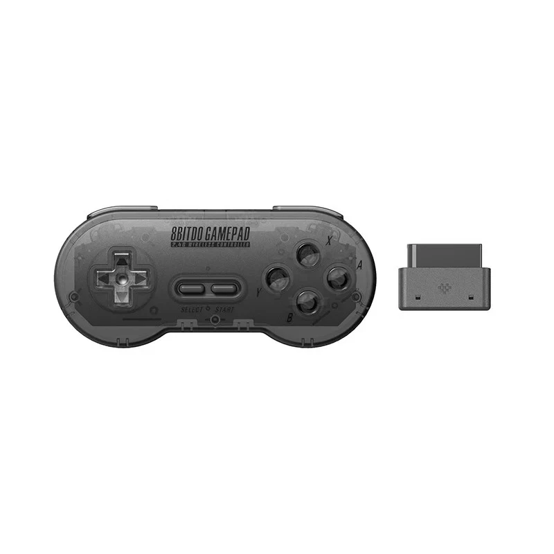 8BitDo Premium SN30 Wireless Gamepad für Original Nintendo SNES 2.4G OVP - TOP - Bild 2 von 4