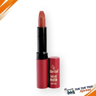 Golden Rose Velvet Matte Lipstick Vitamin E 4.2g 10 Shades Thai