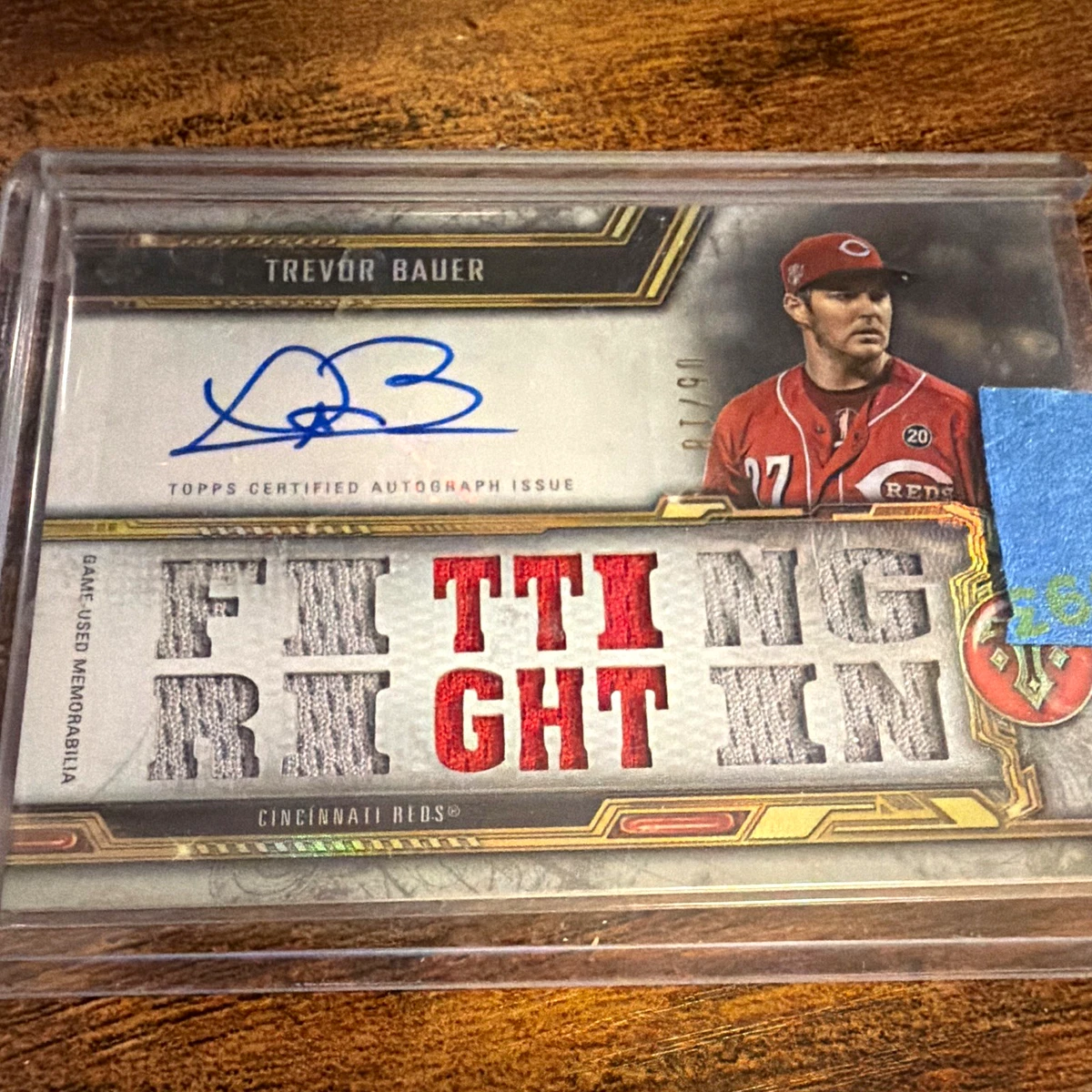 Trevor Bauer Baseball Serial Numbered Sports Trading Cards