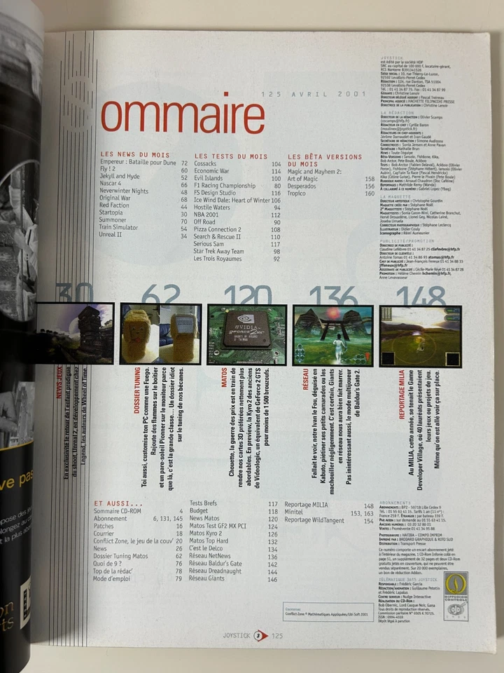 Magazine Joystick n°125: Conflict Zone, Serious Sam, Giants, Dreadnought - Photo 2/2