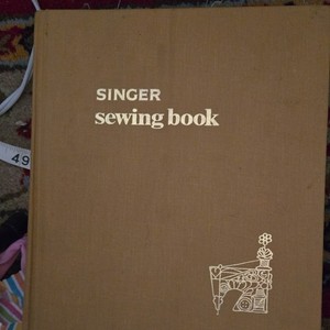 Singer Sewing Book Hardcover Vintage Original Edition