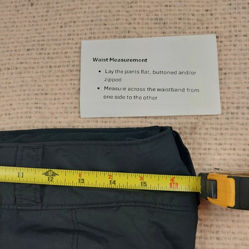 Columbia Black Snow Pants Medium Regular Unisex Nylon Winter Ski - Picture 11 of 14