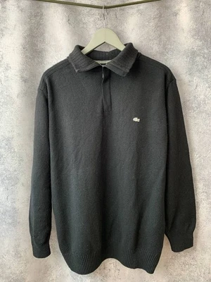 Pull Lacoste Silver Label 1/4 zip laine Devanlay taille XL-XXL - Photo 1/4