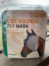 CASHEL CRUSADER FLY MASK STANDARD for MINI FOAL Horse Pony Without Ears