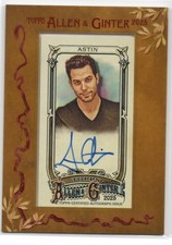 2025 Topps Allen & Ginter Skylar Astin MA-SAS Framed Mini Auto Card RARE