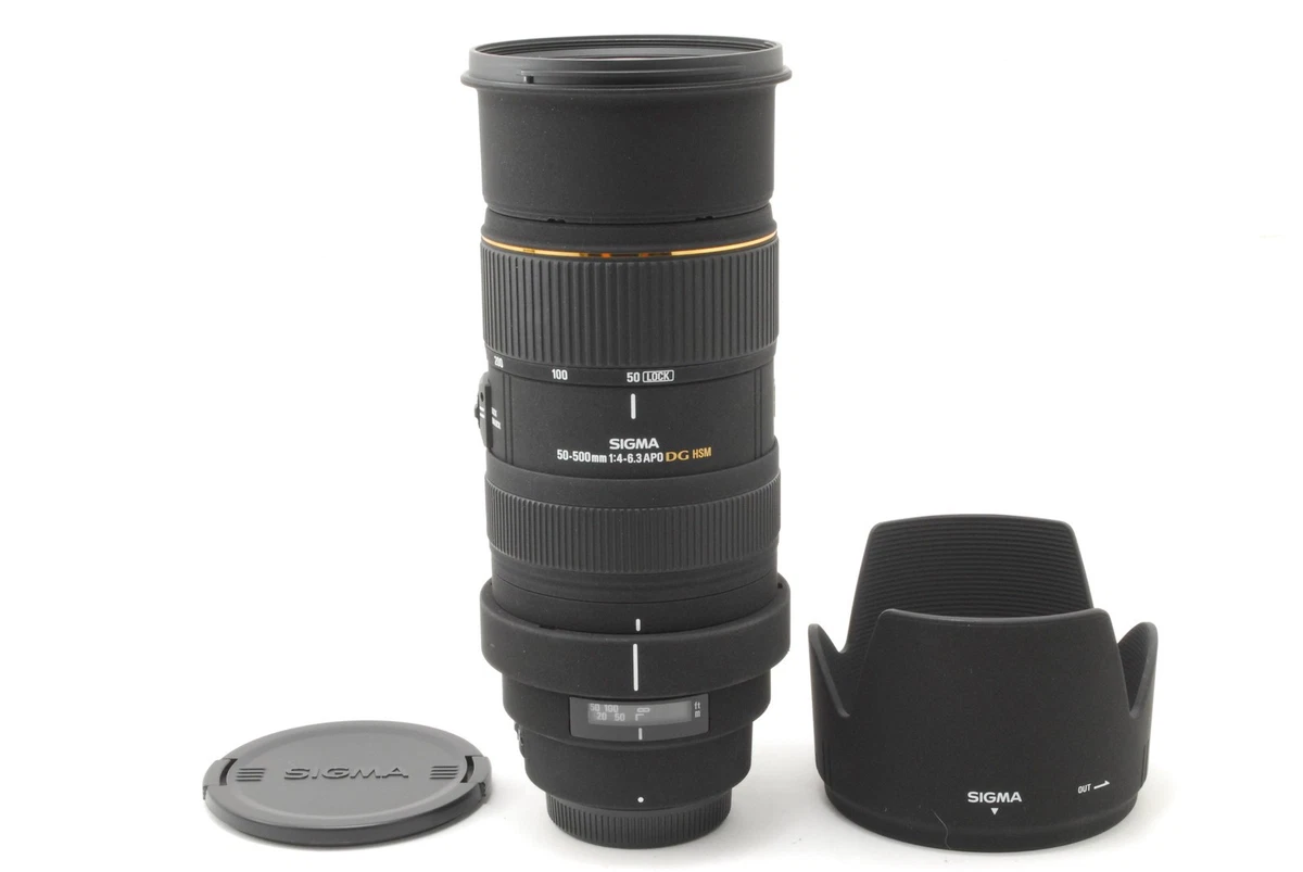 Sigma 50-500mm Focal Camera Lenses for sale - eBay