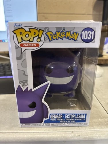 Pokemon Gengar 1031 Funko Pop Games Ectoplasma Vinyl Figure Anime