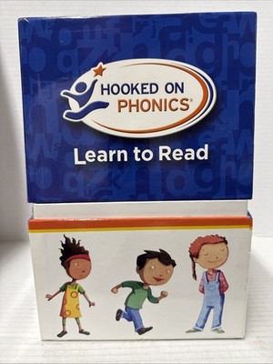 Hooked On Phonics Classic Learn to Read Set 8 Levels Pre-K to 2nd Grade Box Set