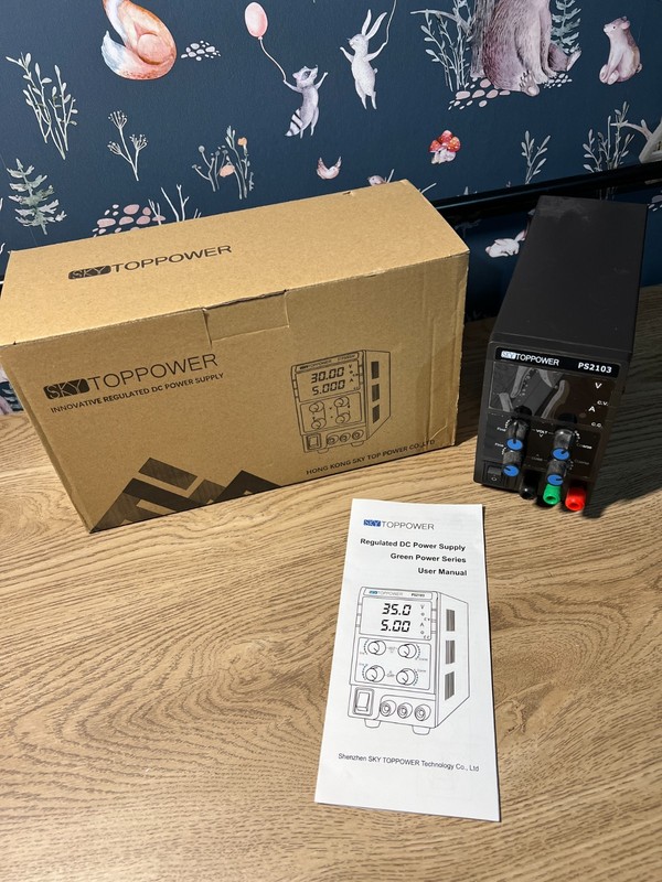 Sky Toppower PS2103 Bench Power Supply Variable 0-35V 0-5A DC