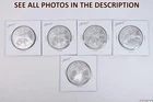 NobleSpirit (LG) SUPERB GEM BU 1/4 Roll of 5x 2005 American SILVER 1oz EAGLES