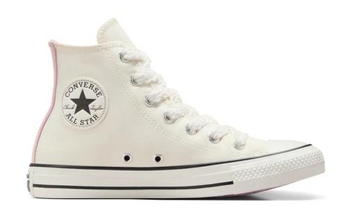 Scarpe Donna Converse Chuck Taylor All Star Crochet Laces Beige