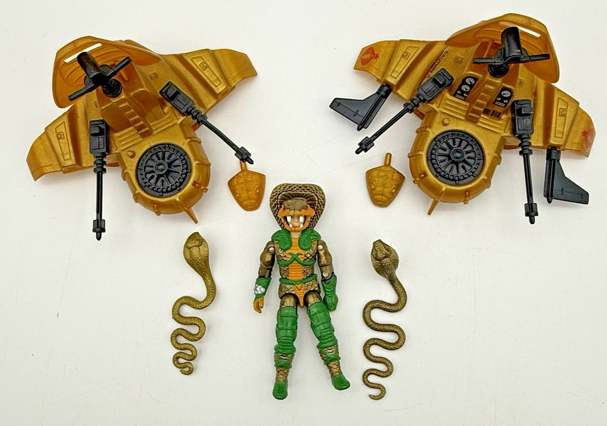 G.I.JOE - 1986 - Serpentor With Air Chariot  Cobrador Et Son Char Aerien A2226