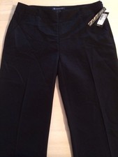 INC International Concepts Women's Pants Black Pants Slant Pocket Size 4 New