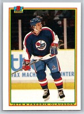1990-91 Bowman Fredrik Olausson Winnipeg Jets #135