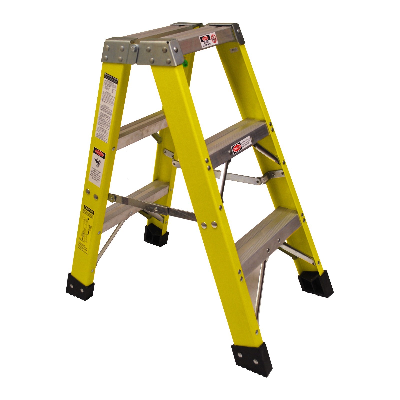 Titan 3000 3 ft. Fiberglass Double Ladder - 300Lb Capacity Type 1A Ex heavy duty