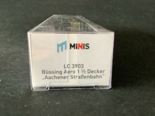 Lemke Minis LC 3903 Spur N / 1:160 Büssing Aero Aachener Straßenbah(CK58-16S2/2) - Bild 2 von 2
