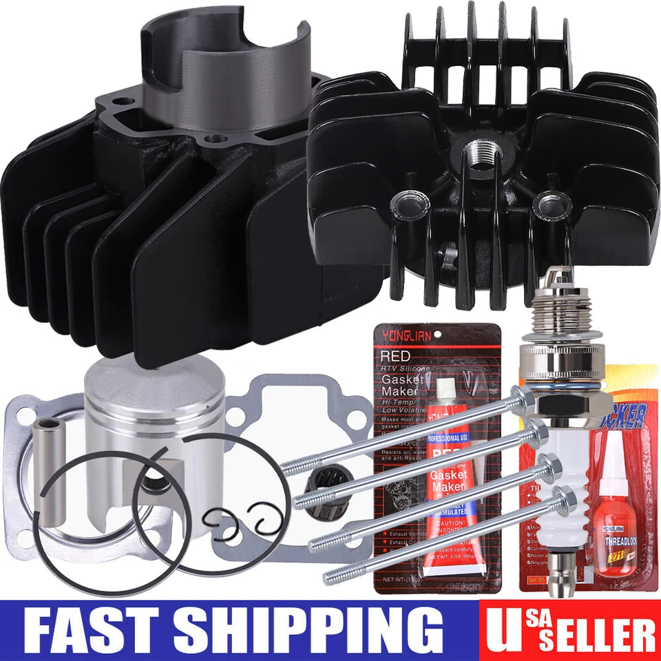 Kit de extremidade superior de pistão cabeça cilindro 4-Zinger Yamaha YT60 1984-1986 Tri-Zinger - Imagem 3 de 4