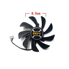 Graphic Card Cooling Fan Replacement for ASL GTX1660 1660ti 6GB ITX Graphic Card