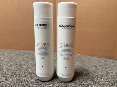 Lot of 2 Goldwell Dualsenses Silver Shampoo 10.1 oz for Unisex /WH