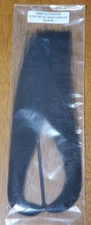 BLACK Synthetic Hair, Super Hair, Fish Fibre, Bucktail, Fly Tying, Lure Making