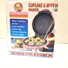 Plug-in MINI CUPCAKE MAKER, Sweets & Treats Cookinex muffin kitchen appliance