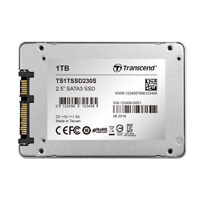 Transcend 1TB SATA III 6Gb/s Solid State Drive SSD230S