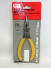 Gardner Bender GPS-236 Professional Series Long Nose Pliers w/ Side Cutter NOS