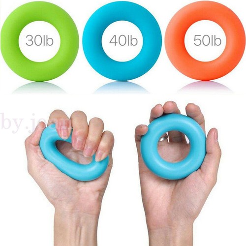 Hand Grip Power Exerciser Strengthener Strength Trainer Gym Ring Training Gift - Picture 2 of 15