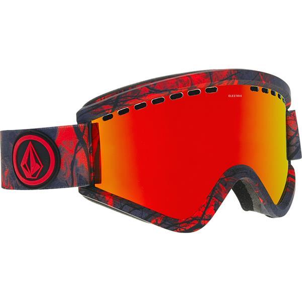 Electric EGV Black Red Mirror Mens Ski Snowboard Goggles for