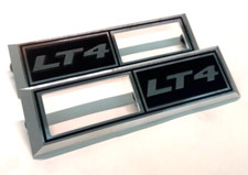 1968 Chevelle Impala Nova Lt4 Emblem Marker Light Bezel Front Fender Billet 1968 Chevelle Impala Nova Lt4 Emblem Marker Light Bezel Front Fender Billet
