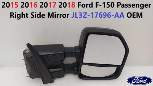 2015 2016 2017 2018 Ford F150 Passenger Right Side Mirror JL3Z-17696-AA OEM
