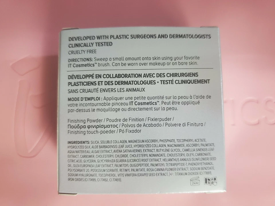 IT cosmetics Bye Bye Pores Setting Finish Powder + Make Up Case - Image 3 of 4