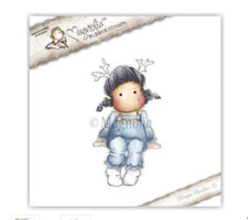 Magnolia Stamps REINDEER TILDA Rubber Stamp Winter Christmas