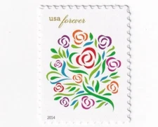 STAMP US SCOTT 4764a "Wedding Flowers" FOREVER 2014 MNH