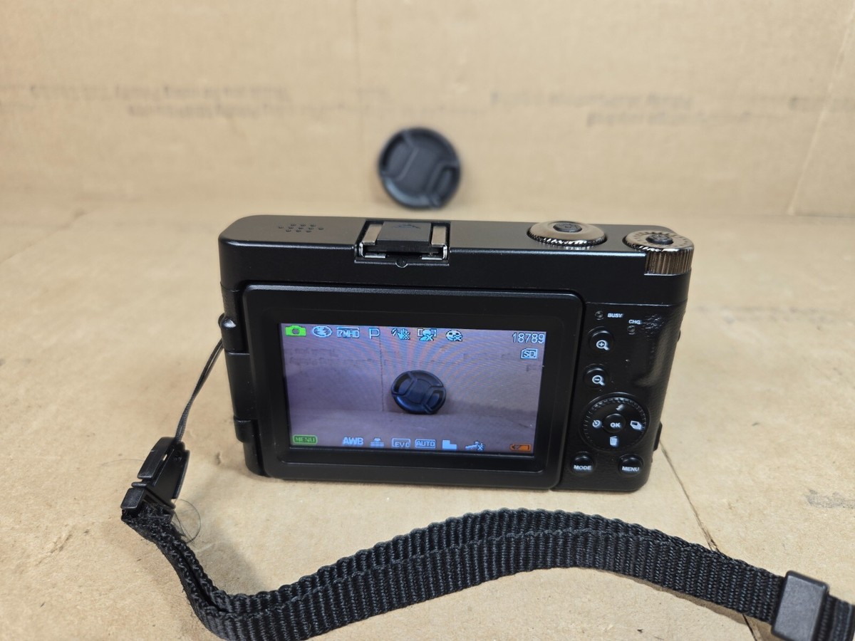 DC101 4K 48MP Resolution, 16x Zoom Auto Focus Flash Lamp Ultra HD