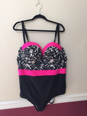 torrid black swimsuit