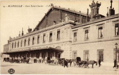 CPA AK MARSEILLE - La Gare St-Charles (986252)