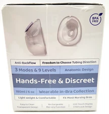 Horigen D6 Decent Go Hands-Free Double Electric Breast Pump Brand New