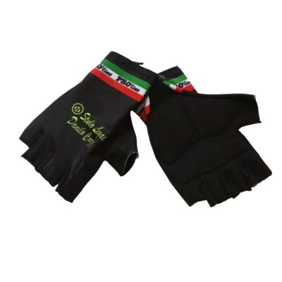 Guanti Ciclismo PRO' line Nero Taglia XS-S